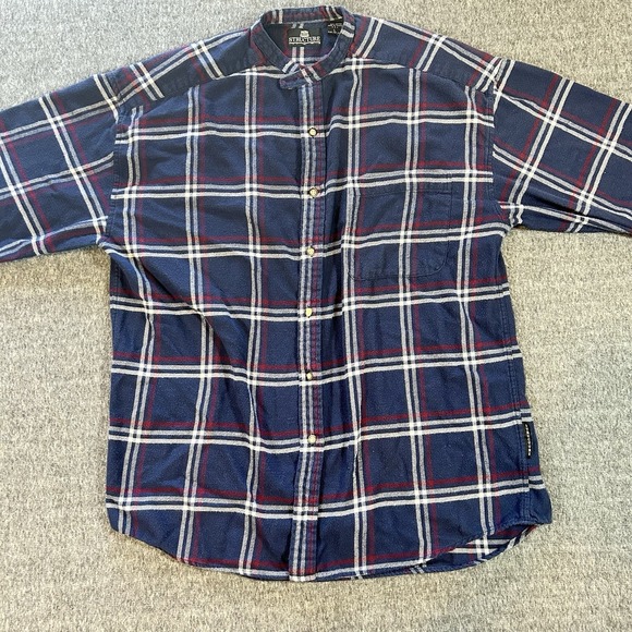 Structure Other - Vintage Structure Flannel Shirt Mens Large Plaid 100% Cotton 90s Grunge Shirt